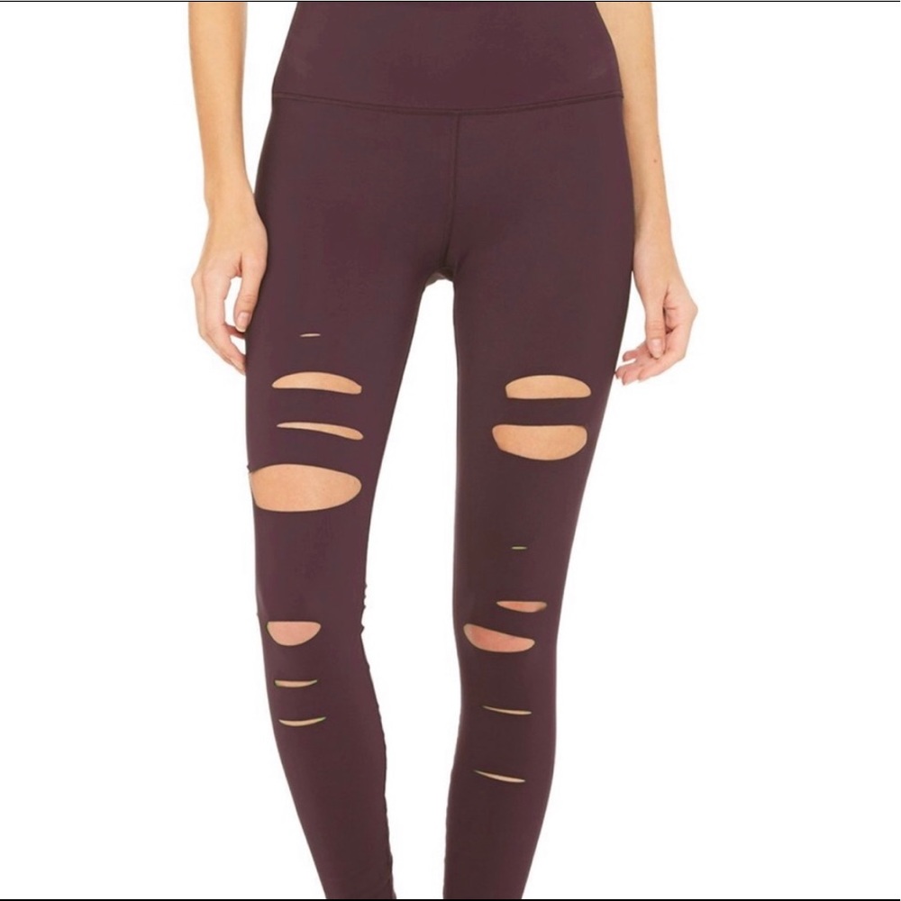 Alo Yoga Ripped Warrior Leggings